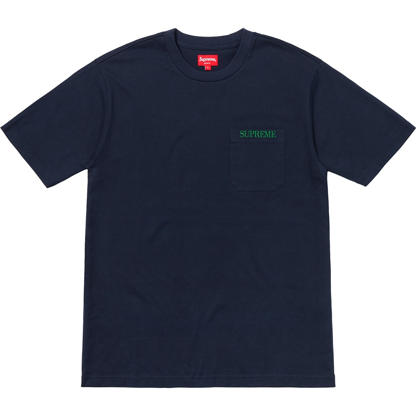 Embroidered Pocket Tee view 4